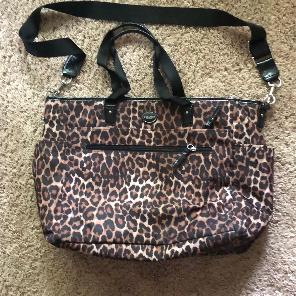 Coach diaper bag